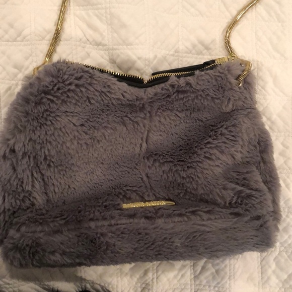 Steve Madden Handbags - Steve Madden Faux Fur Purse
